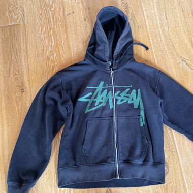 Stüssy black vénus zip up  