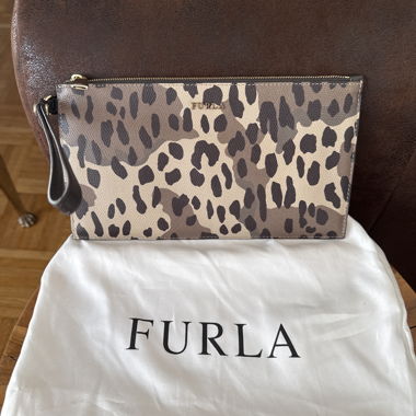 Clutch Furla Leopardo