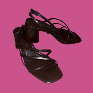 HEEL SANDALE 