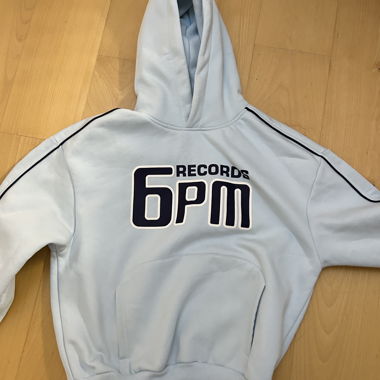 Sweat à capuche 6 pm records