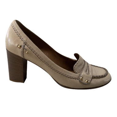 Chloé beige Loafer mit Absatz EU 39