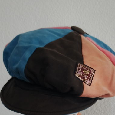 Berretto francese vintage multicolore