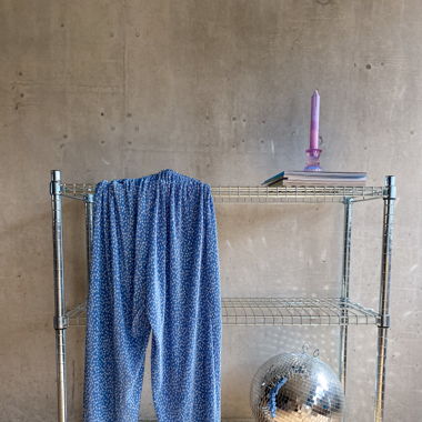 Plissée Hosen