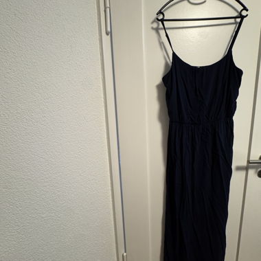 Robe à bretelles bleu foncé, taille 42