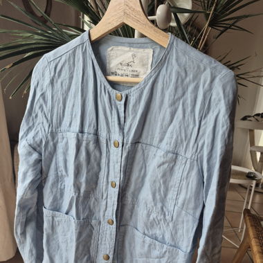 Jacke aus Leinen / Veste en lin 