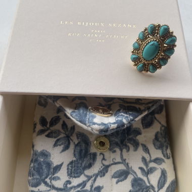 Anello Sezane turchese 