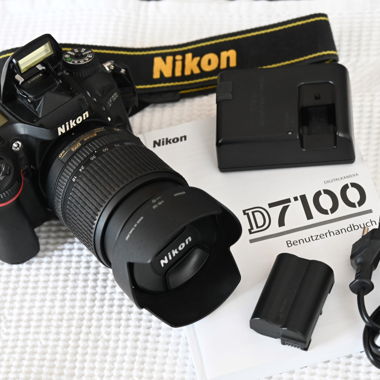 Nikon D7100 with 18-105 Zoom