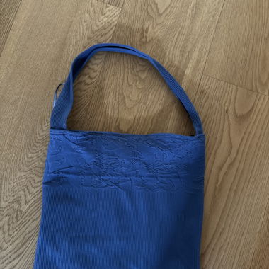 Blaues Neckholder Top Urban Outfitters