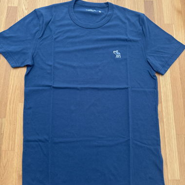 T-Shirt Abercrombie & Fitch blau