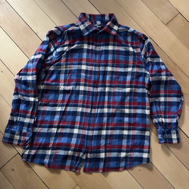 Camicia in flanella Walbusch con zip