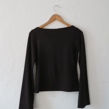 Weekday Longsleeve schwarz