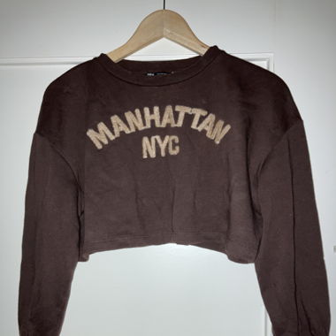 Cropped hoodie