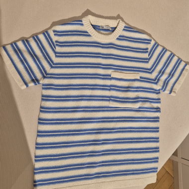 T-shirt en maille Zara à rayures