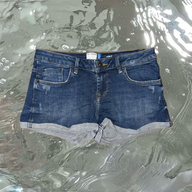 Denim-Shorts Mid bis Low Waist