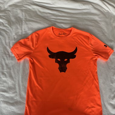 Maglia Under Armor Arancione 