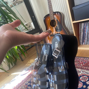 Plateau Sandalen Schwarz, Transparent