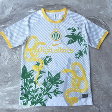 Inter Mailand Nike 2022-23 Trikot Gelb