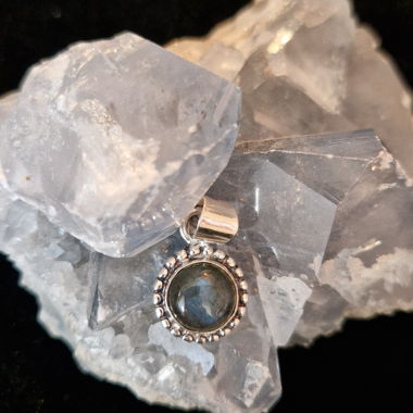 Mini ciondolo labradorite