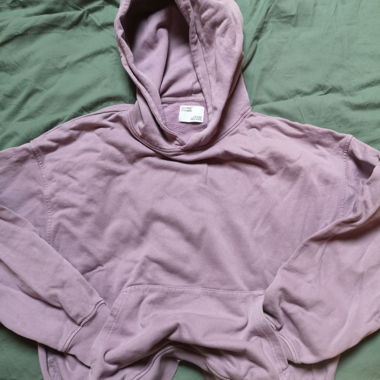 Colorful Standard pink hoodie