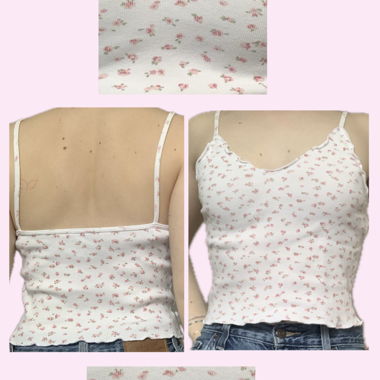 brandy melville flowers top