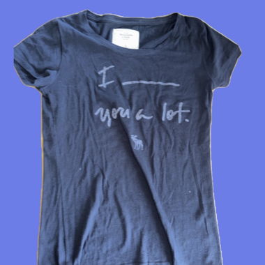 Abercrombie & Fitch T-Shirt navy