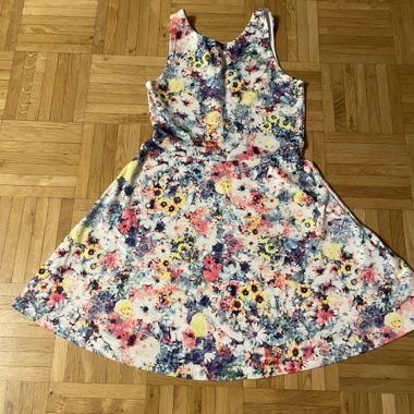 Robe enfant H&M motif fleurs 146/152