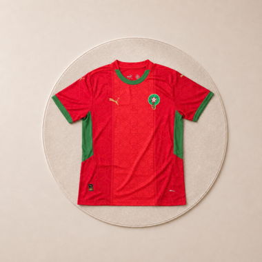 Morocco Football Jersey red/green