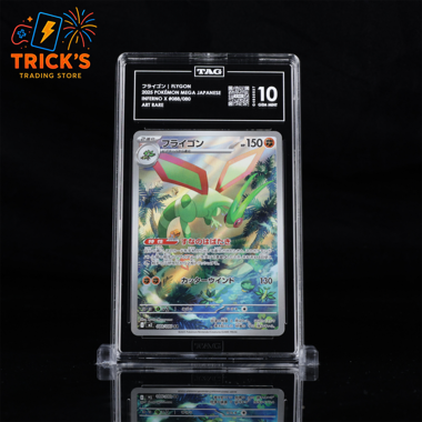 Pokémon TAG 10 Flygon ex AR JPN