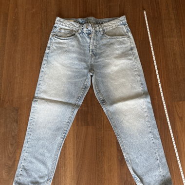 Jean slim clair bas étroit (90 cm de long)