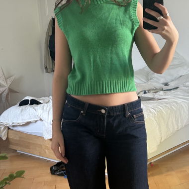 Debardeur vert Zara