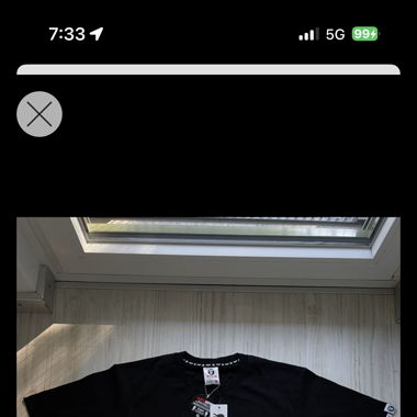 NEW AAPE By A Bathing Ape T-Shirt, Black Camo, M