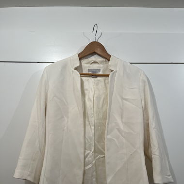 Weisser Blazer