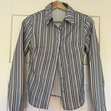 Striped slim fit shirt