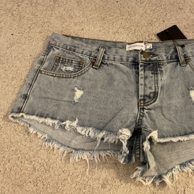 Thatssofetch Jean shorts low rise