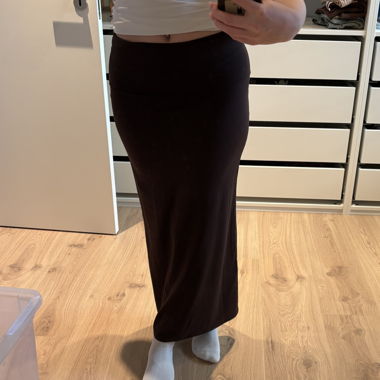 Gonna maxi H&M marrone scuro TG. XS