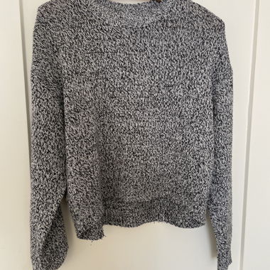 Maglione girocollo melange