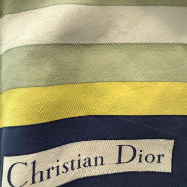 Christian silk foulard