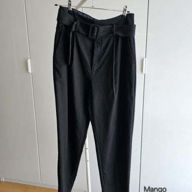 Elegant Mango Trousers with Belt