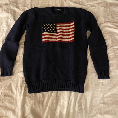 Brandy Melville Pullover mit USA-Flagge