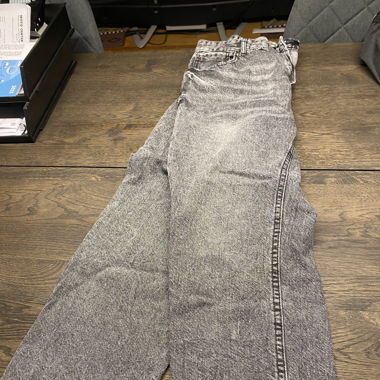 Schwarze Mom-Jeans
