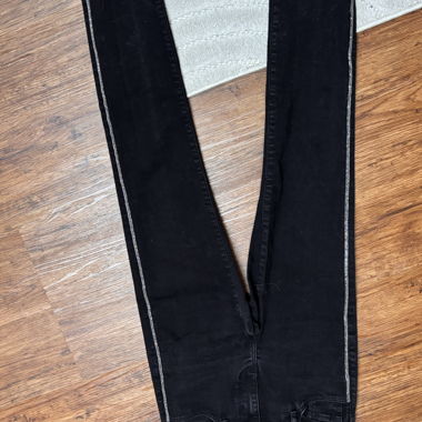 Pantalon noir slim fit