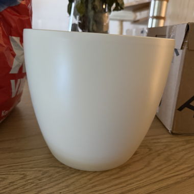 Vaso da fiori bianco