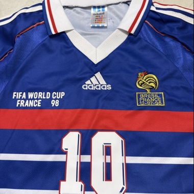 Maillot de France Adidas Zidane 10