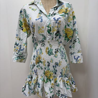 Abito chemisier floreale Zara