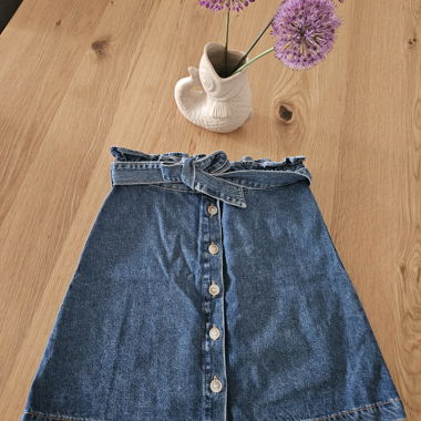 Gonna in jeans blu