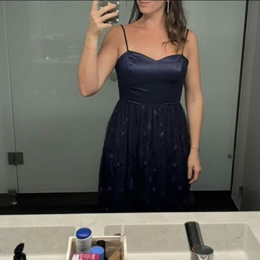 Abendkleid Königsblau
