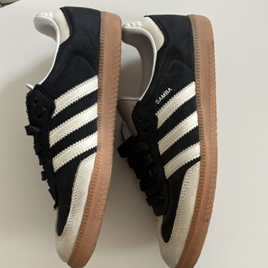 Sneaker Adidas Samba nero/bianco