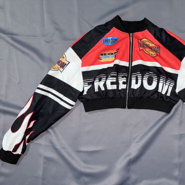 Coole Jacke im Racing-Stil, neu