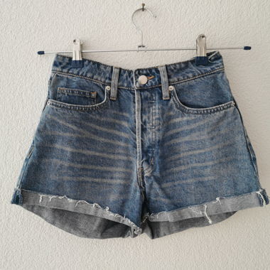 kurze baggy Jeansshorts
