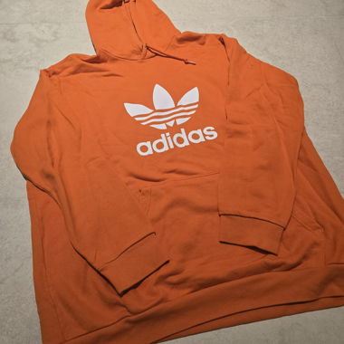adidas Kapuzenpullover orange 2XL